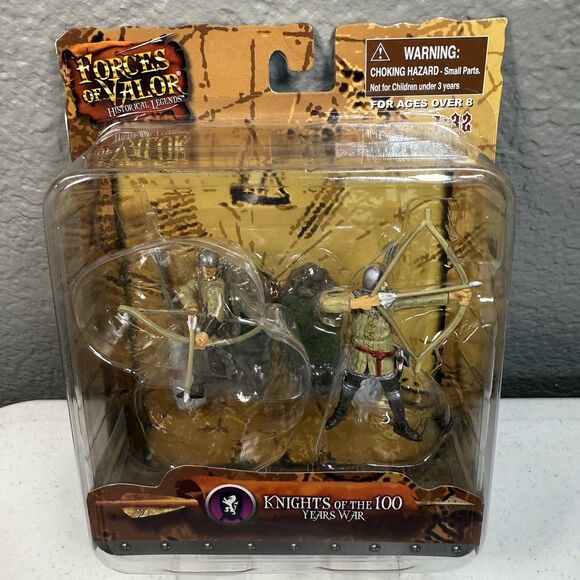 Forces Of Valor Knights Of The 100 Years War Action Figure Set - Picture 1 of 3